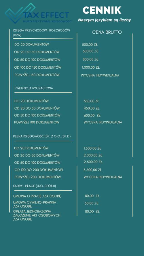 Kopia – North Sea Green Modern Minimalist Dental Clinic Price List